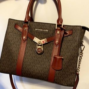 Michael Kors large hamilton  handbag